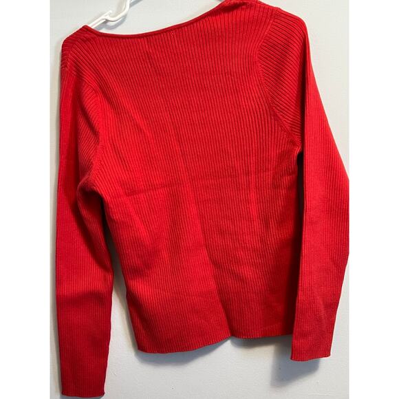 Fitted Rib-Knit Sweater - Picture 6 of 6